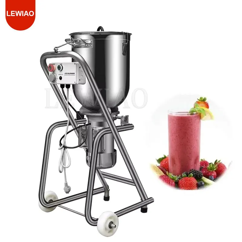 Industrial Use Heavy Duty Commercial Ice Crusher Shaver Machine Ice Blender Machine High Speed Ice Crushing Machine