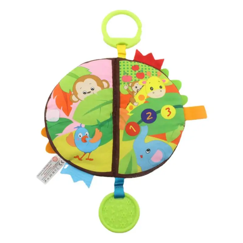 

Тетрадь-раскраска для дошкольников, тканевая игрушка для раннего обучения, мягкие многофункциональные подвесные книжки для просвещения