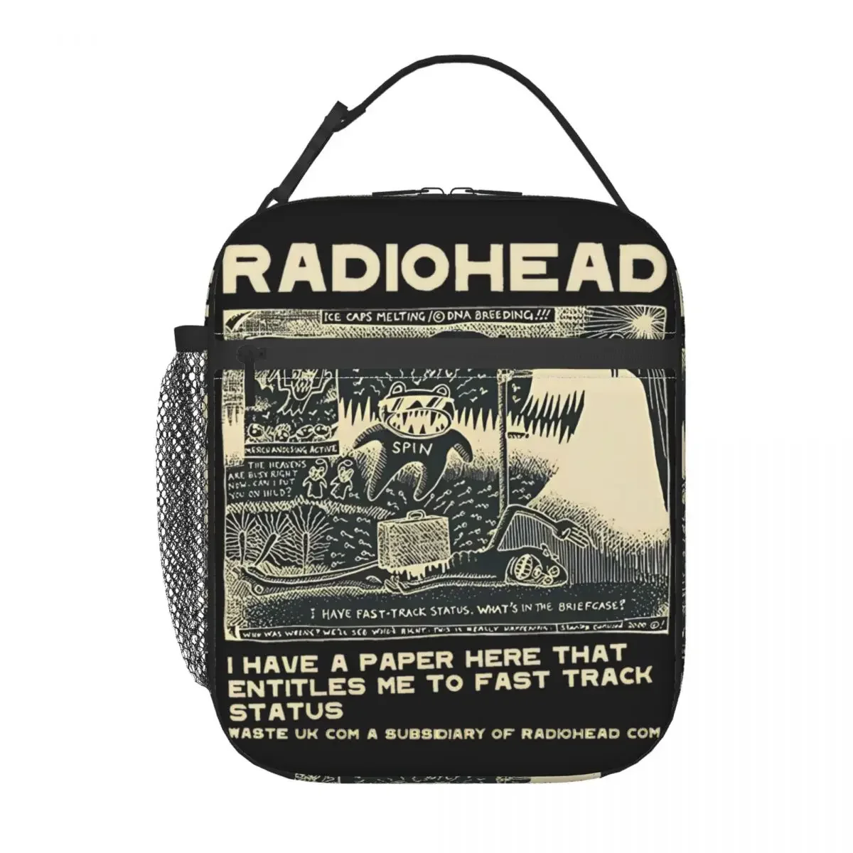 Продукт рок-группы Radioheads изолированные сумки для обеда школы офиса коробки
