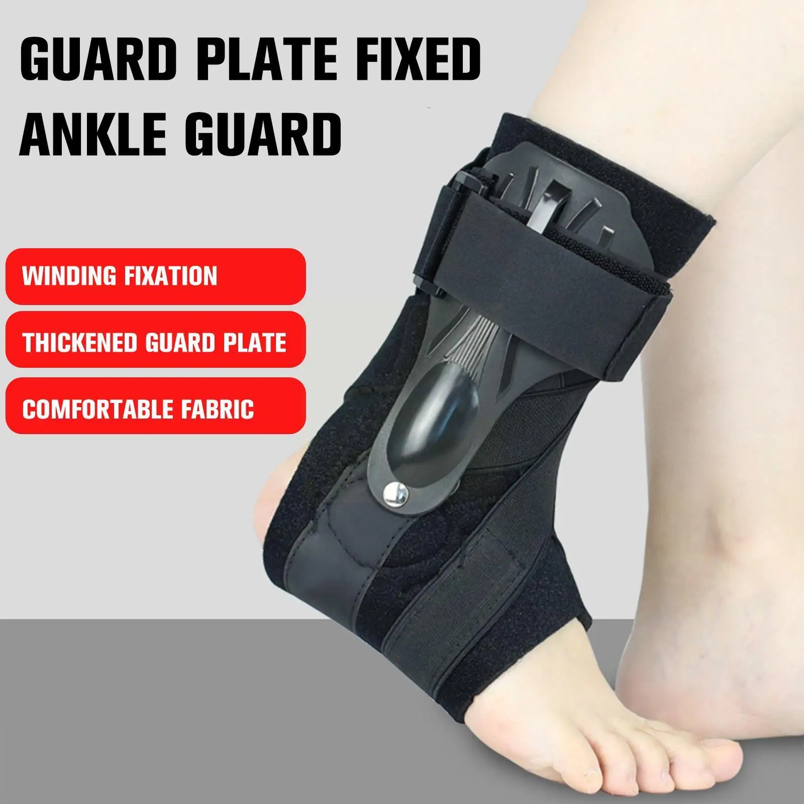 

New Ankle Support Strap Brace Bandage Foot Guard Protector Plantar Adjustable Orthosis Fasciitis Ankle Stabilizer Sprain Wr N0Z7