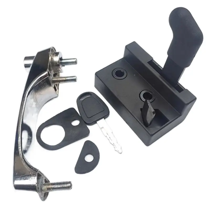 XOJOX для экскаватора Doosan Dayu Dx55-9c, блокировка кабины, внутренняя и внешняя ручка, дверной замок в сборе, детали экскаватора