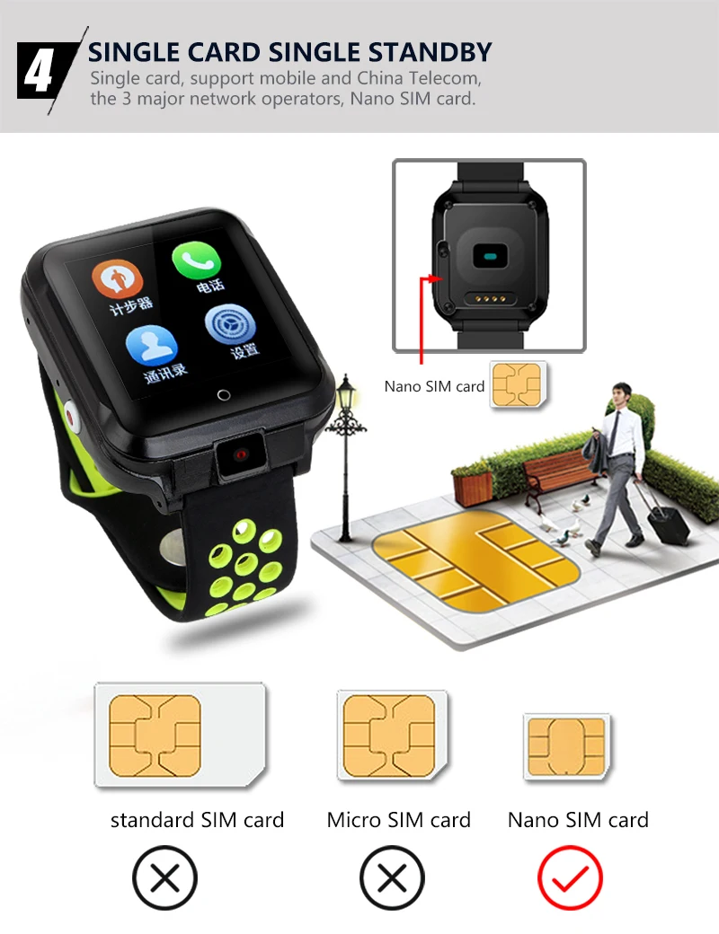 icreative 2021 newest arrival 4g smart watch gps locator 1 54inch video call heart rate monitor waterproof phone watch free global shipping