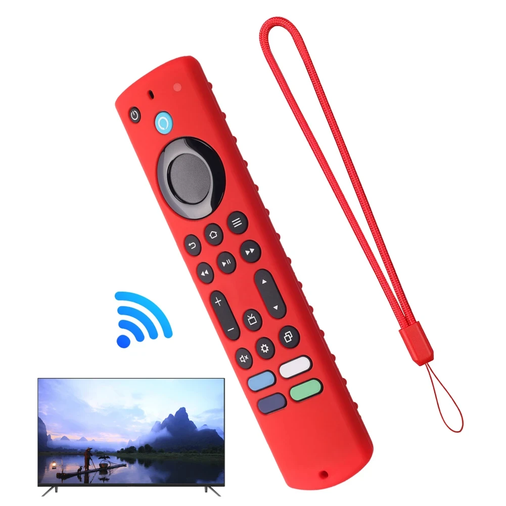 Мягкий чехол для пульта дистанционного управления Amazon Fire TV Stick 4k Max силиконовый с