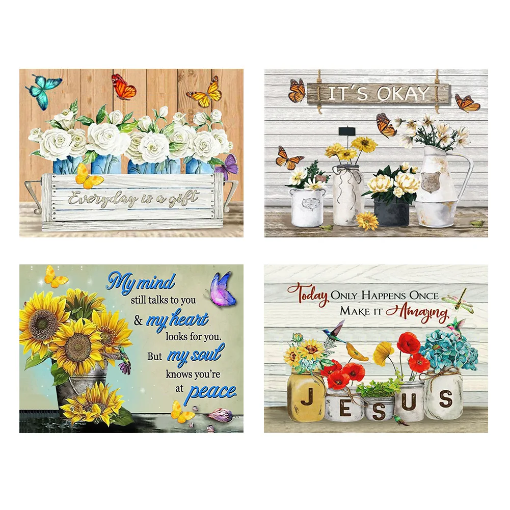 

Алмазная живопись 5D DIY цветок и английский полная круглая мозаика стразы рисунок