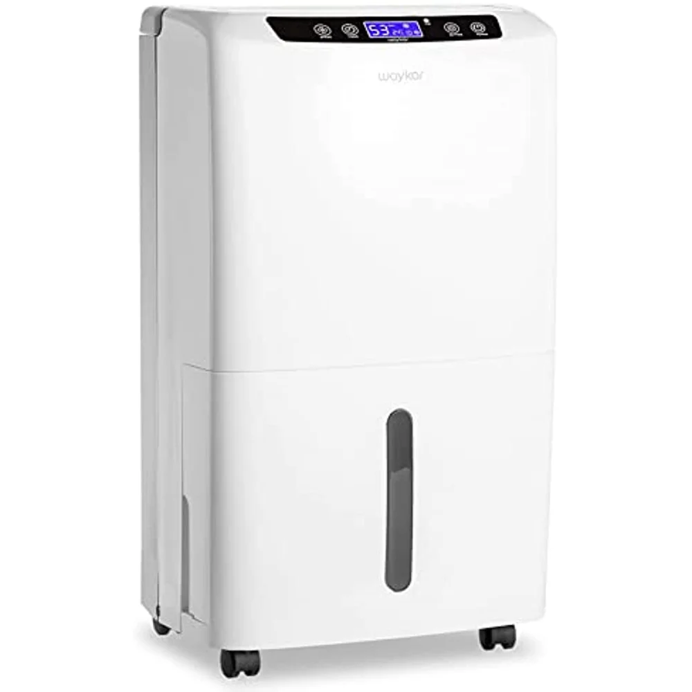 

Ft Dehumidifier for Home and Basements, with Auto or Manual Drainage, 0.66 Gallon Water Tank Capacity2000 Sq.
