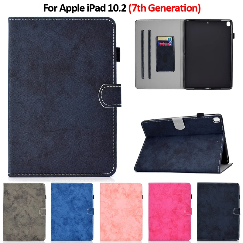 

Чехол для iPad 10,2 2021 2020 2019, Роскошный кошелек с отделениями для карт, защитный чехол для iPad 7-го 8-го 9-го поколения, чехол SMART Funda