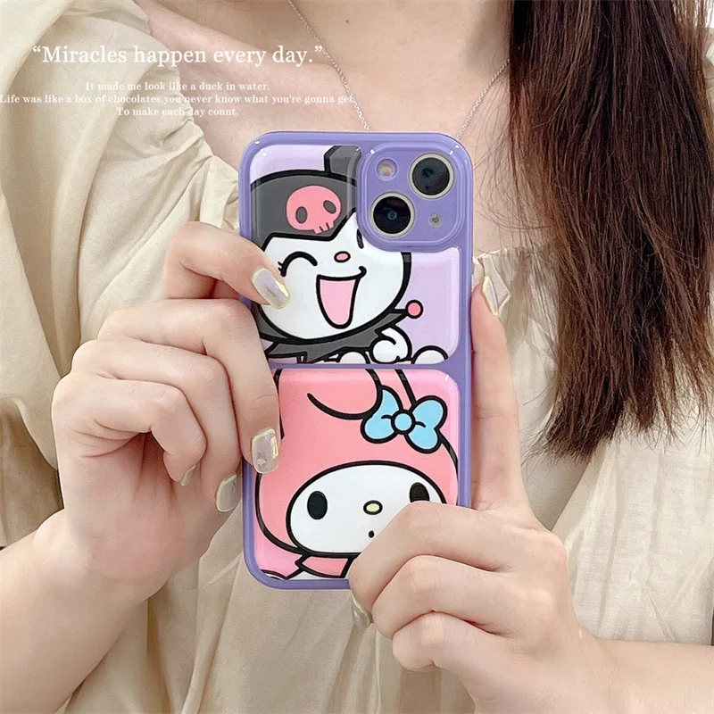 

Creative Cartoon Melody Phone Case Cover for IPhone 11 12 13 Pro X XR XS Max Shockproof Case for IPhone 13 Cases