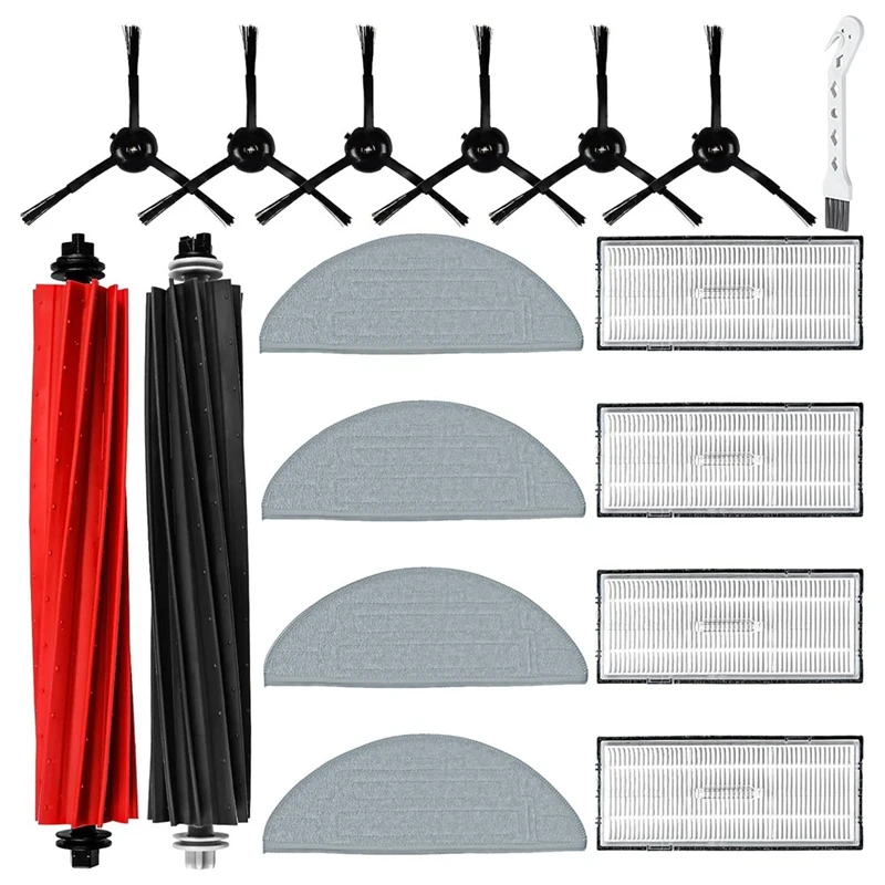 

Replacement For Roborock S8 Pro Ultra Robot Vacuum Cleaner Main Side Brush Hepa Filters Mop Pads