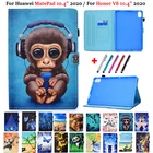 Чехол с животными для Huawei MatePad Mate Pad 10 4, чехол для планшета Huawei MatePad 10,4, чехол-Кака для Honor V6 10 4, чехол KRJ-W09