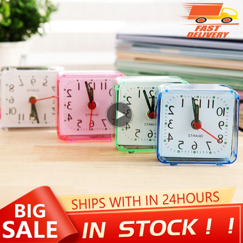 Будильник светодиодный цифровой прочный из АБС-пластика питание от батарейного