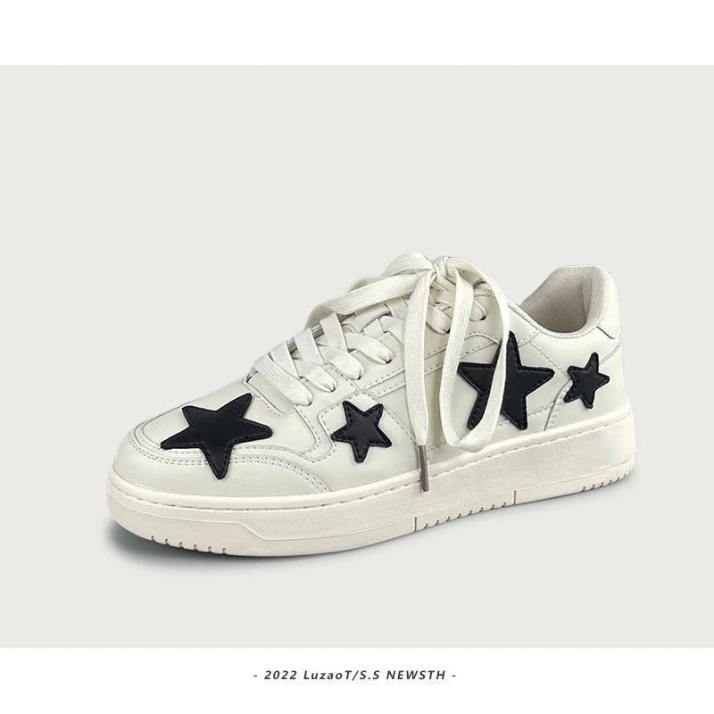 Platform Casual Canvas Lolita White Kawaii Star Women's Sports Shoes Women Sneakers Vulcanize Running Fashion Japanese Harajuku