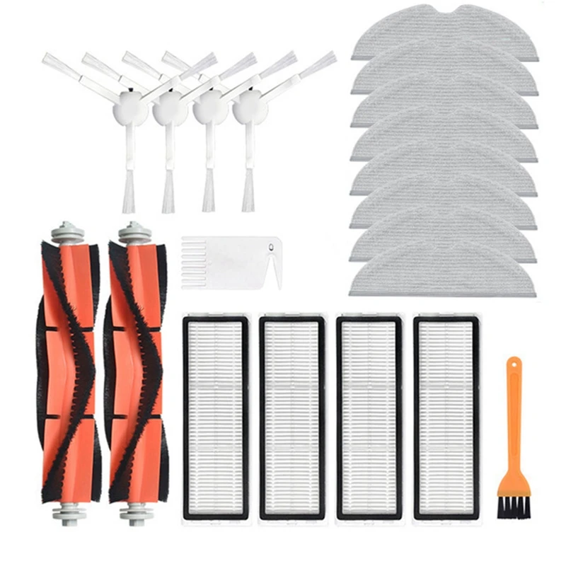 

Hepa Filter Side Brushes Mop Cloth For Xiaomi Mijia Vacuum 1C 2C 1T F9 Vacuum Cleaner Replacement Accessories