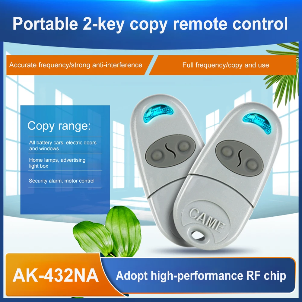 

Универсальный пульт дистанционного управления для выдвижных дверей, 12 В постоянного тока, 433,92 МГц