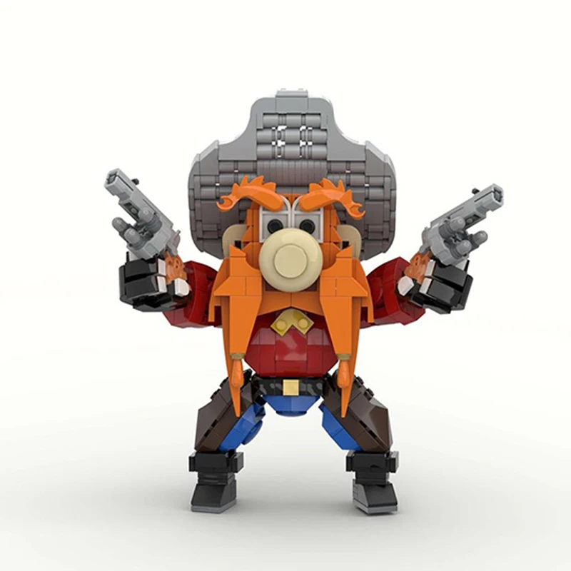 Фото 543 детали MOC Yosemite SAM, другие модели, строительные блоки, модуль, диорама, фигурки, корабль, робот, самолет, поезд, город, средневековый набор, игрушка, подарок №2