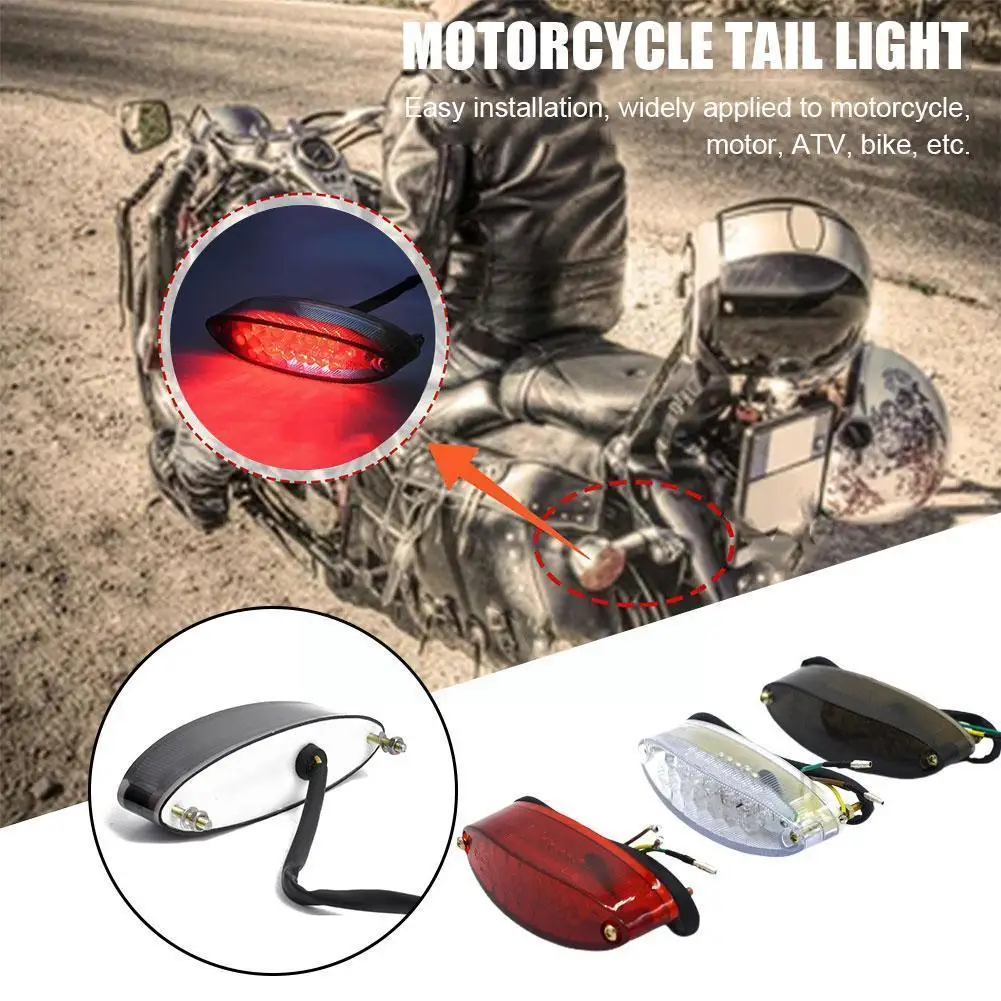 

Универсальный мотоциклетный стоп-сигнал с сотовой структурой, светодиодный стоп-сигнал для дыма, стоп-сигнал, аксессуары для стоп-сигнала, ...