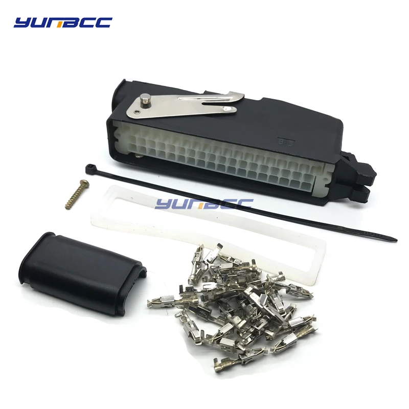 

1 Set 55 Pin ECU Amp Automotive Electrical Cable Connector With Terminals 85126-1 936001-1 292096-1