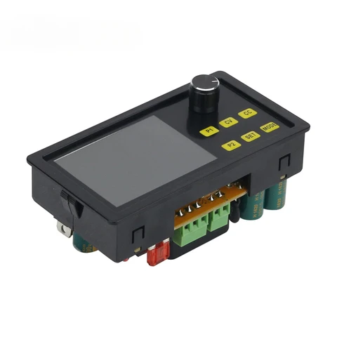 Подходит для WDPS6005, 60 В, 5 А, источник питания с ЧПУ, регулируемый понижающий модуль питания постоянного тока, 2,8 дюйма, цветной экран CV CC