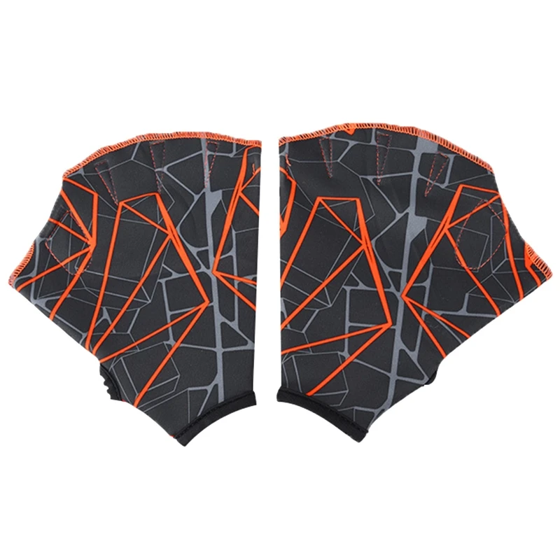 

Adult Swimming Hand Fins Training Swimming Gloves Webbed Glove Hand Paddle Gift
