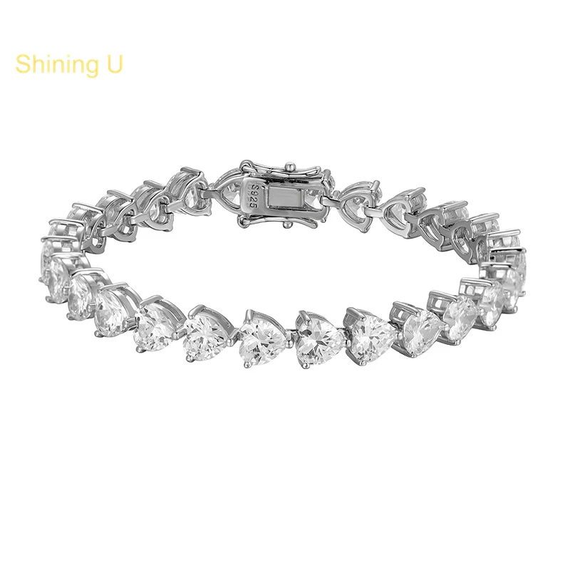 

Женский браслет из серебра 925 пробы, с бриллиантами