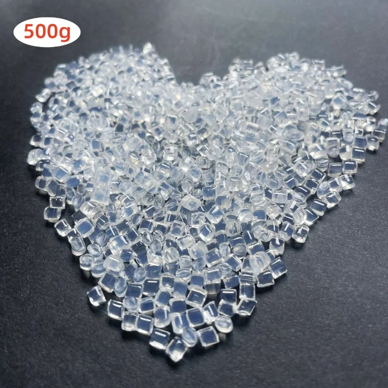 Фото Частицы стоматологической прозрачной белой гибкой акриловой смолы Valplast для частичного стоматологического лабораторного материала №1