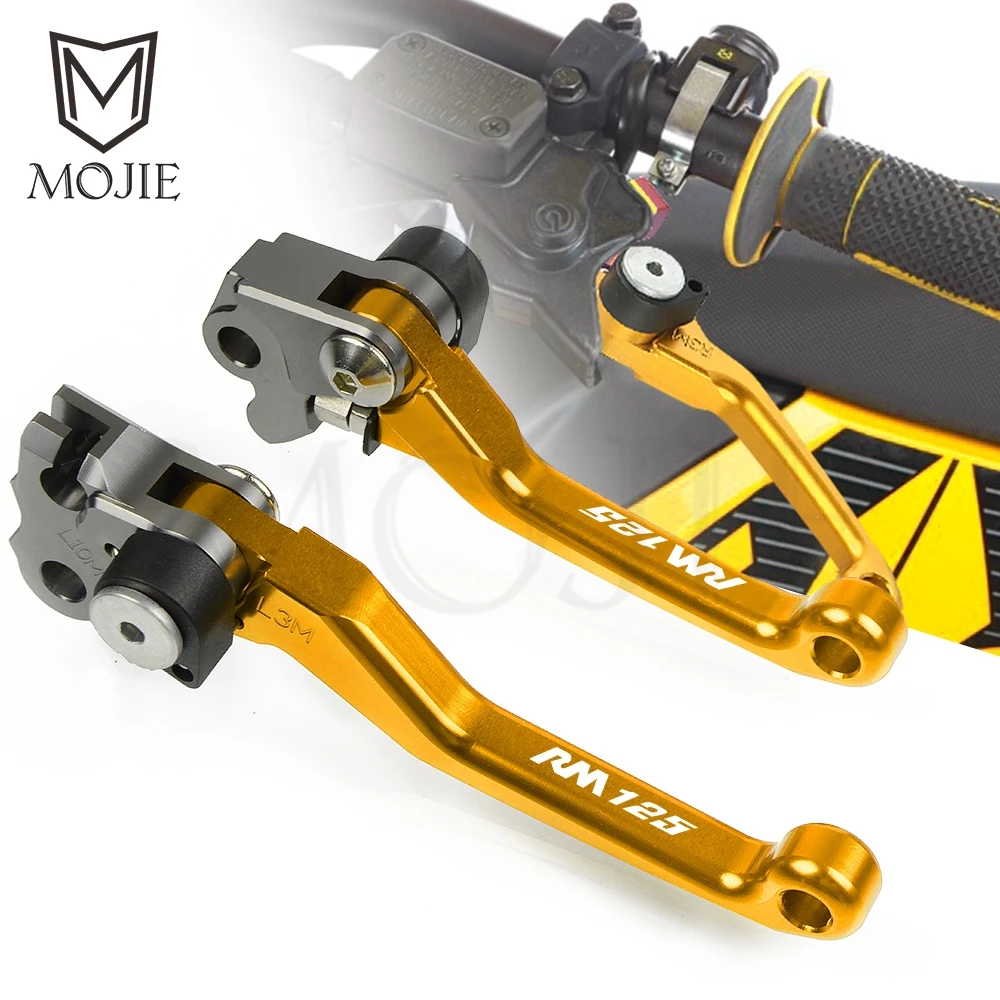 

Motorcycle For Suzuki RM125 1996-2003 2002 2001 CNC Pivot Brake Clutch Levers DirtBike Motocross RM 125 2004-2008 2005 2006 2007