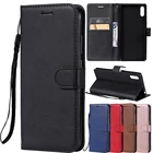 Кожаный чехол-книжка для Sony Xperia L2 L3 E5 XA1 XA2 XA3 XZ1 XZ2 XZ3 XZ4 Compact XZ2