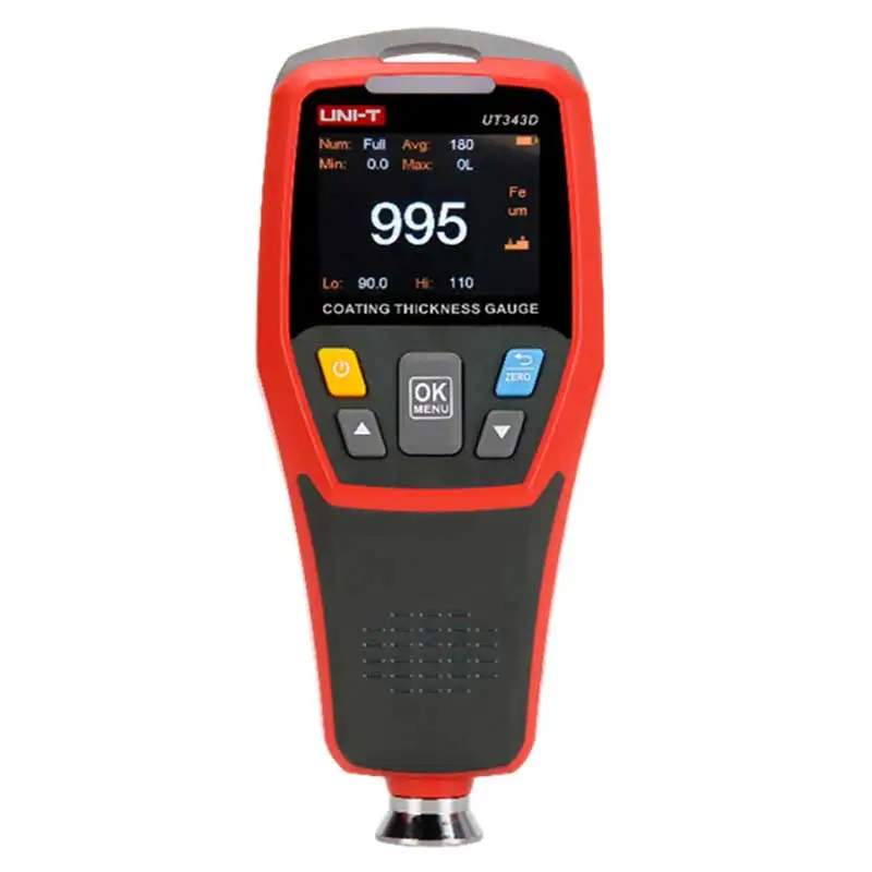 

Толщиномеры для покрытия, алюминиевая и железная матрица, измерение непрерывного или одиночного измерения, измерительные инструменты для ...