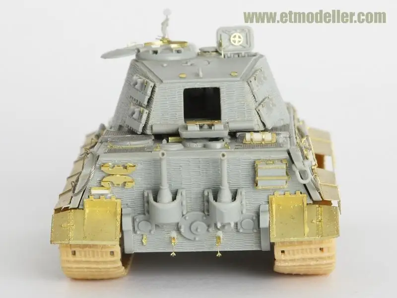 

ET Model 1/72 E72-004 WWII German KING TIGER (Henschel Turret) Detail Up part