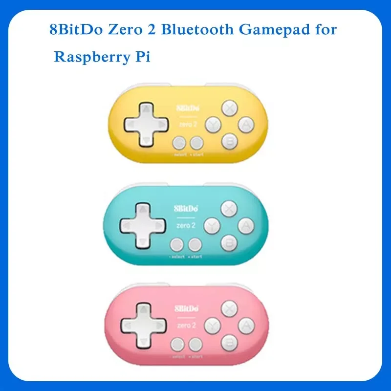 

8bitdo Zero 2 Bluetooth геймпад для Switch Windows Android macOS для Raspberry pi 2B/3B/3B +/4B/zero W/zero WH