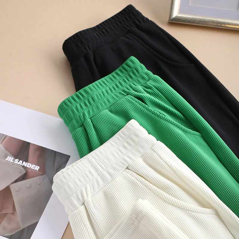 Женские прямые брюки больших размеров