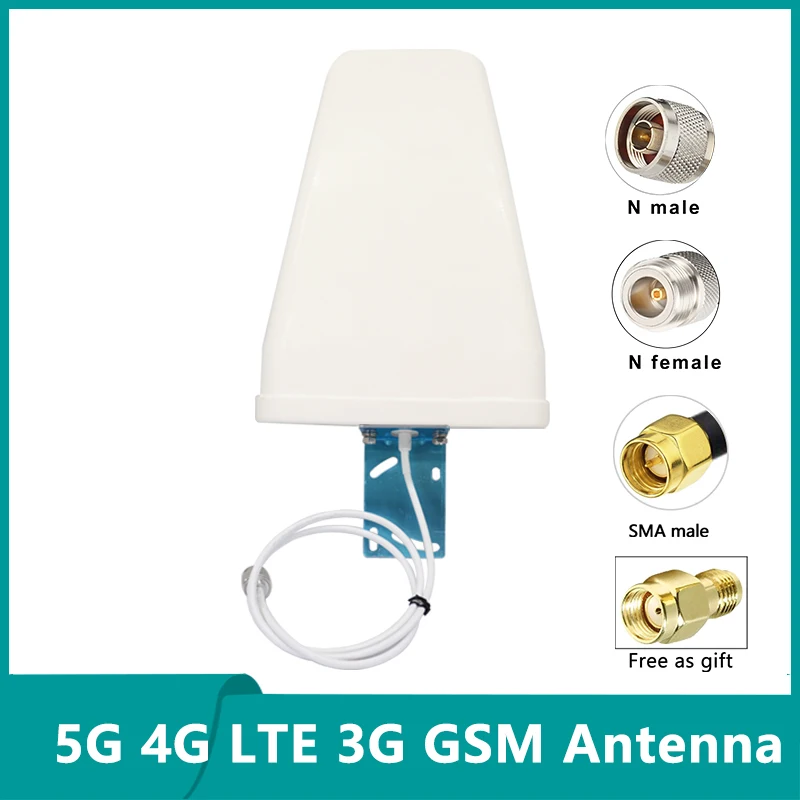 

5G 4G LTE 3G GSM IP67 Outdoor Waterproof Aerial 600~2700~4900Mhz Log Periodic LPDA YAGI Antenna For Repeater Booster Amplifier