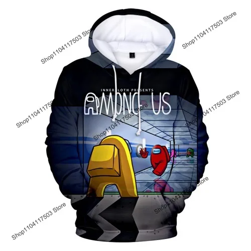 Толстовки с 3D принтом для детей от 3 до 14 лет