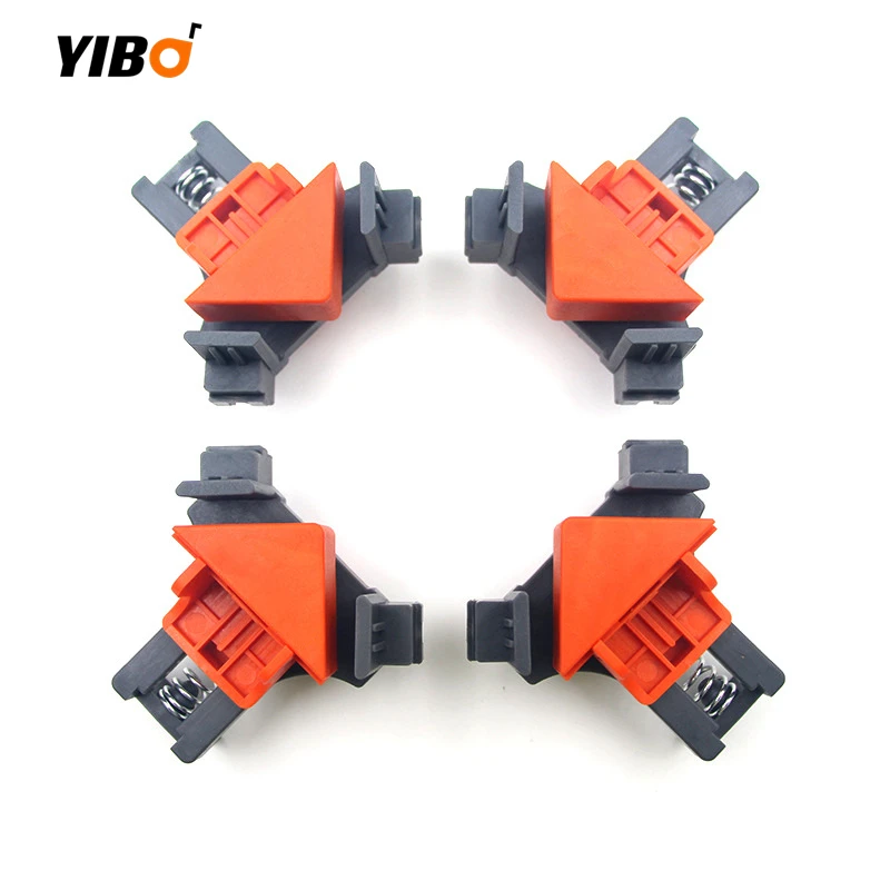 

Furniture Repaire Photo Reinforcement Picture Frame Corner Clamp 90 Degree Right Angle Clamp Fixing Clips Woodworking Hand Tool