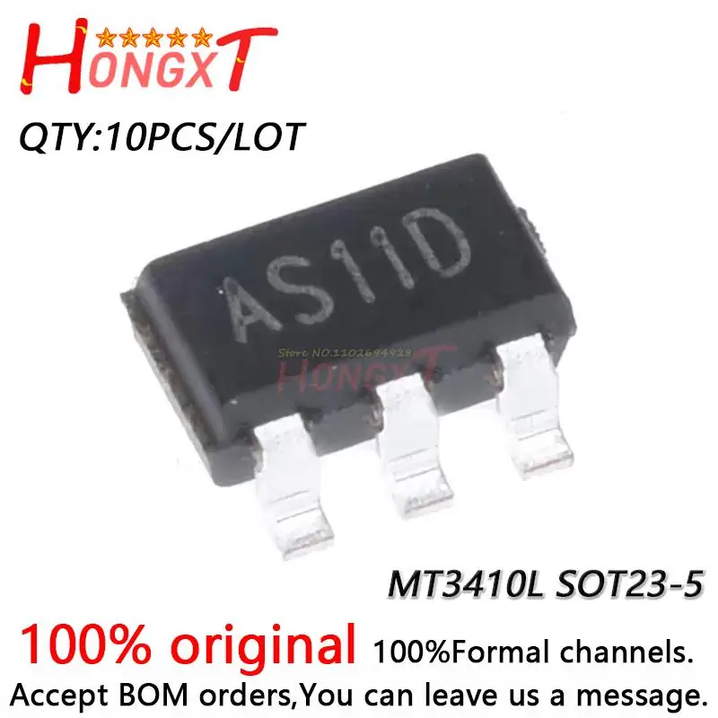 10 шт., 100% новый MT3410L MT3410 AS11D AS1SD AS15D SOT23-5.