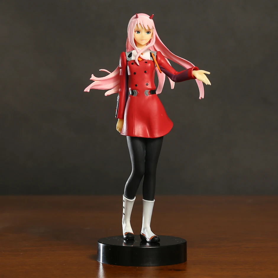 

18 см, Дарлинг в FRANXX Zero Two 02, отличная фигурка, Аниме Коллекция моделей кукол Toy