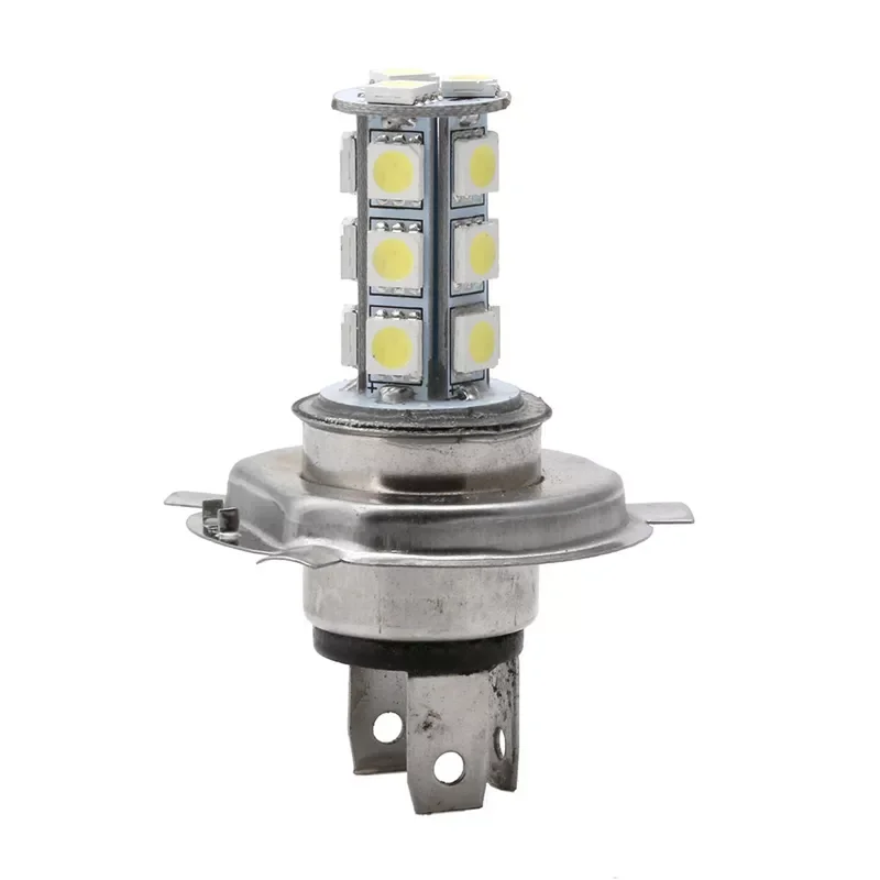 

6000K 12V White RV Camper Headlight H4 5050 18-LED Light Bulbs Backup Reverse