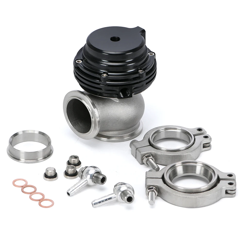 

38 мм внешний мусорный бак v-ленточный фланцевый Turbo ворота для Supercharge турбо коллектор PQY-5831-MB