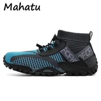 2022 hiking shoes large size couple flying woven breathable mountaineering shoes summer outdoor swimming sports wading upstream