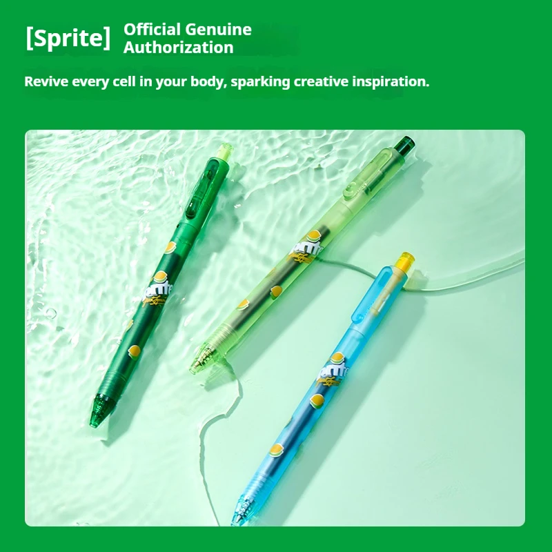 Фото 3 шт./упак. гелевая ручка KACO Pure Sprite Limited, минималистичный пресс для гладкого письма 0,5 мм, канцелярские принадлежности, многоразовое использование ​ ,Экзамен для школьного офиса №4