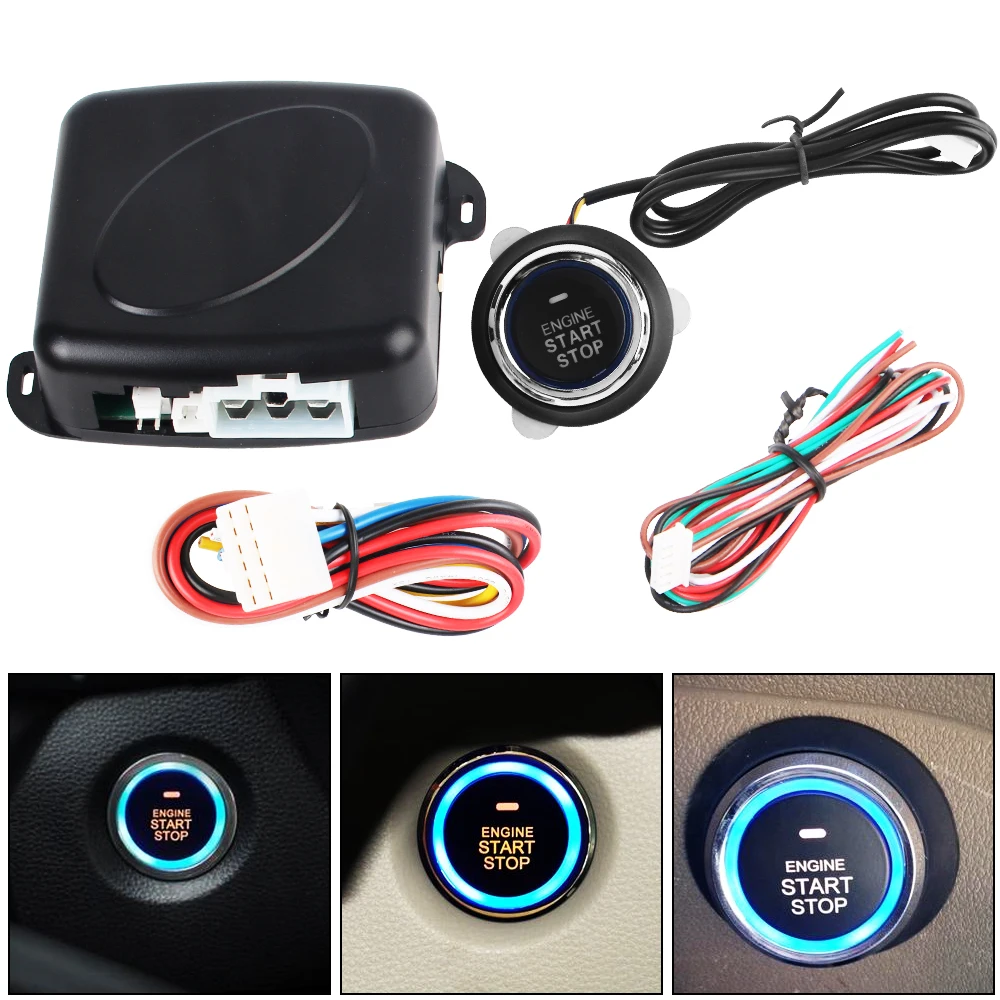 Кнопка запуска и остановки автомобиля 12 В