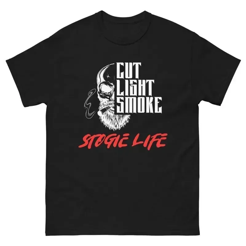 Фото Мужская футболка Stogie Life Cut Light Smoke Heavyweight Tee №1