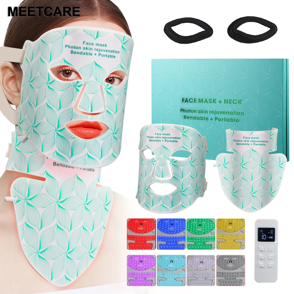 Фотоновая маска для лица и шеи 8 цветов