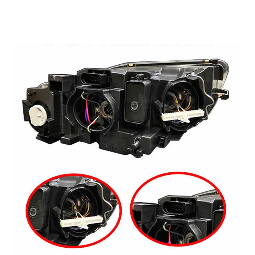 Автомобильные фары в сборе для Audi A4 B7 2004 ~ 2008 противотуманная лампа галогенная