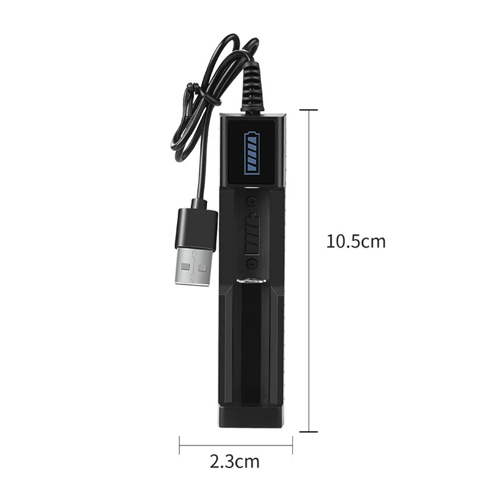 

General USB LCD Smart Battery Charger For 18650 Rechargeable Li-Ion Battery New