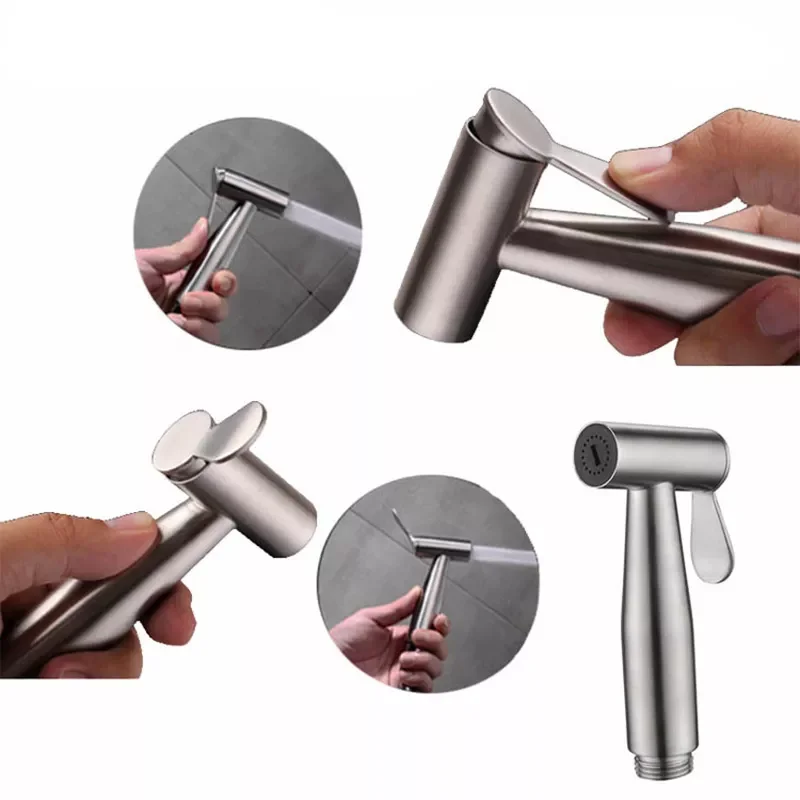 

Handheld Bidet Shower Toilet Bidet Sprayer Set For Bathroom Stainless Steel Self Cleaning Hygenic Shower Bidet Faucet