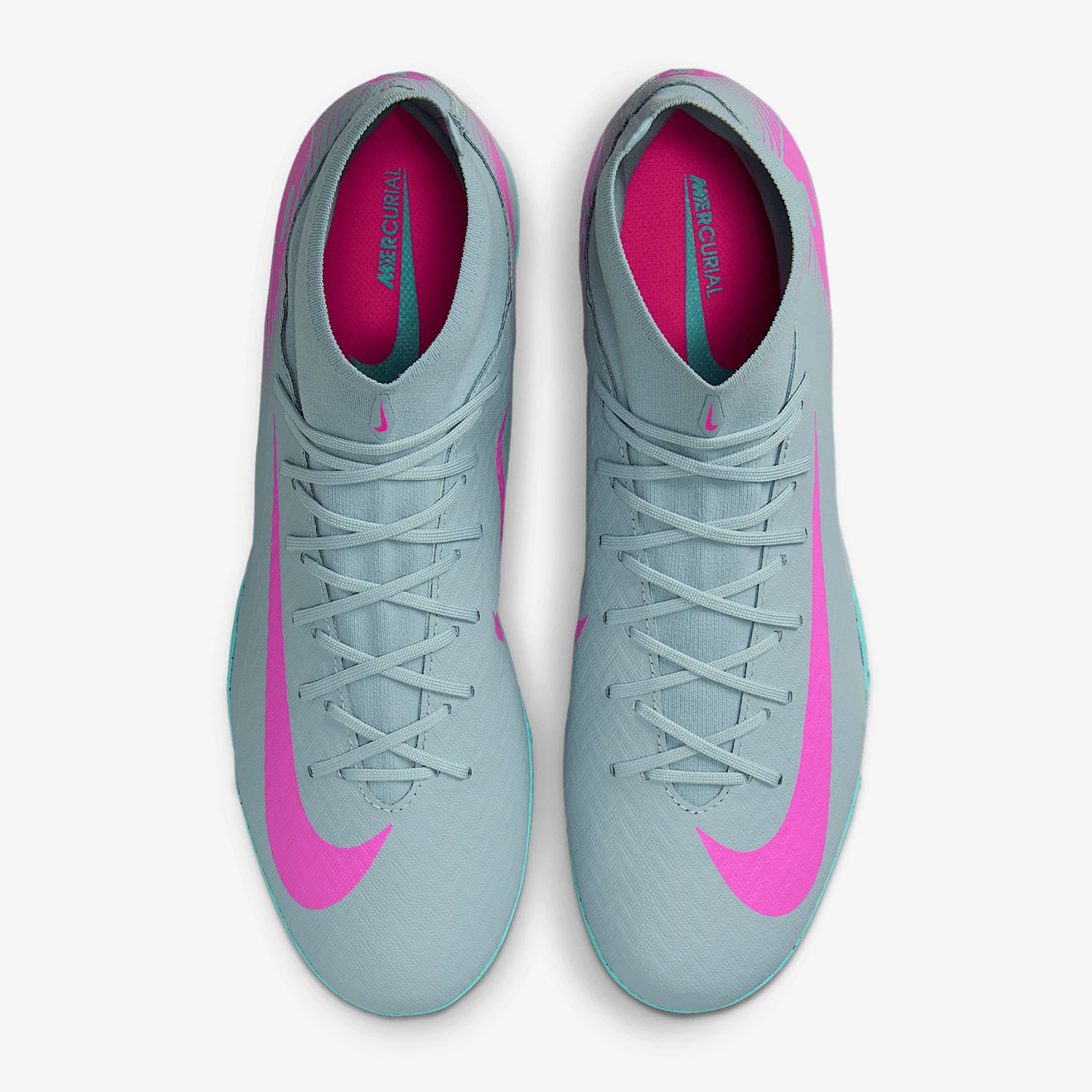 Фото Оригинальные мужские тренировочные футбольные бутсы Nike Superfly 10 средней высоты FQ8331-301 №4