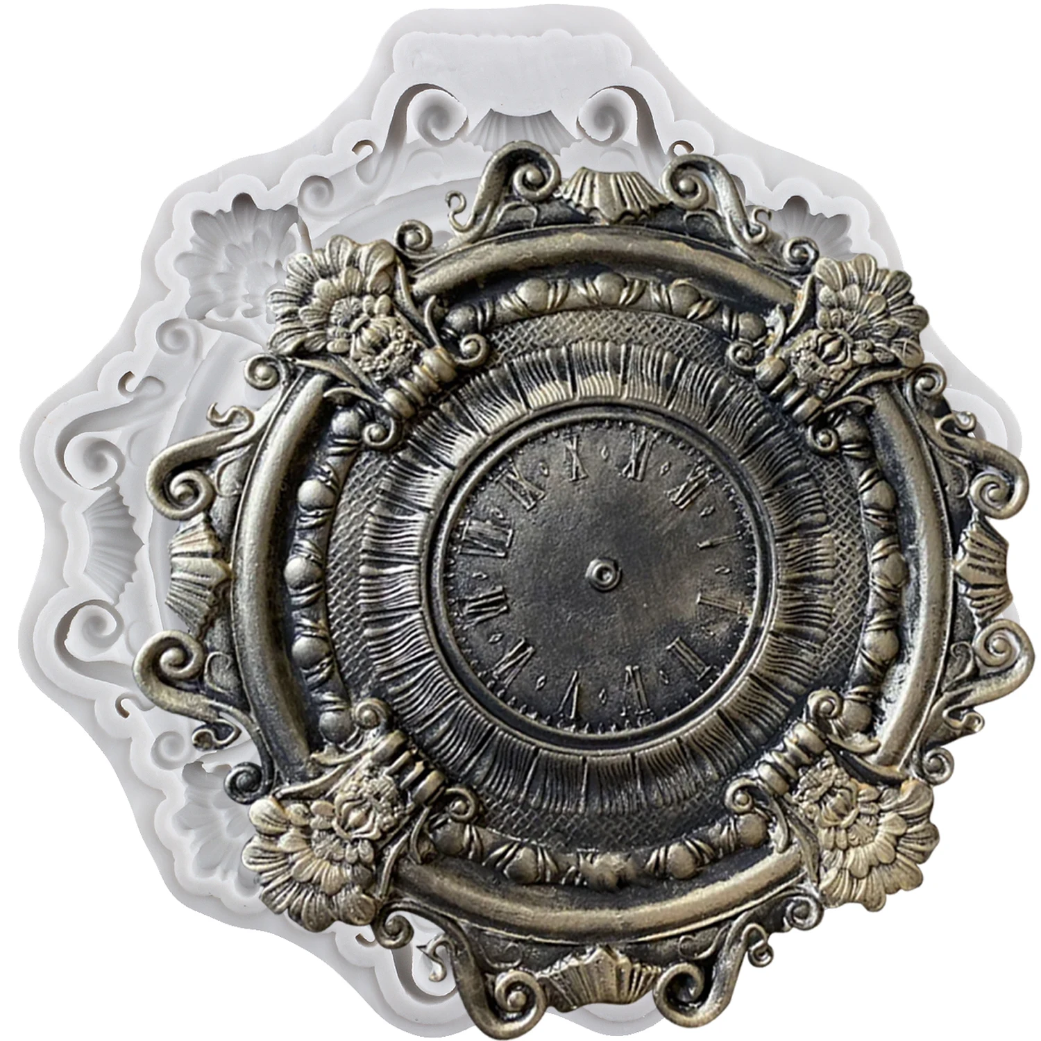 

Формы для торта Му Jiang, часы, силикон