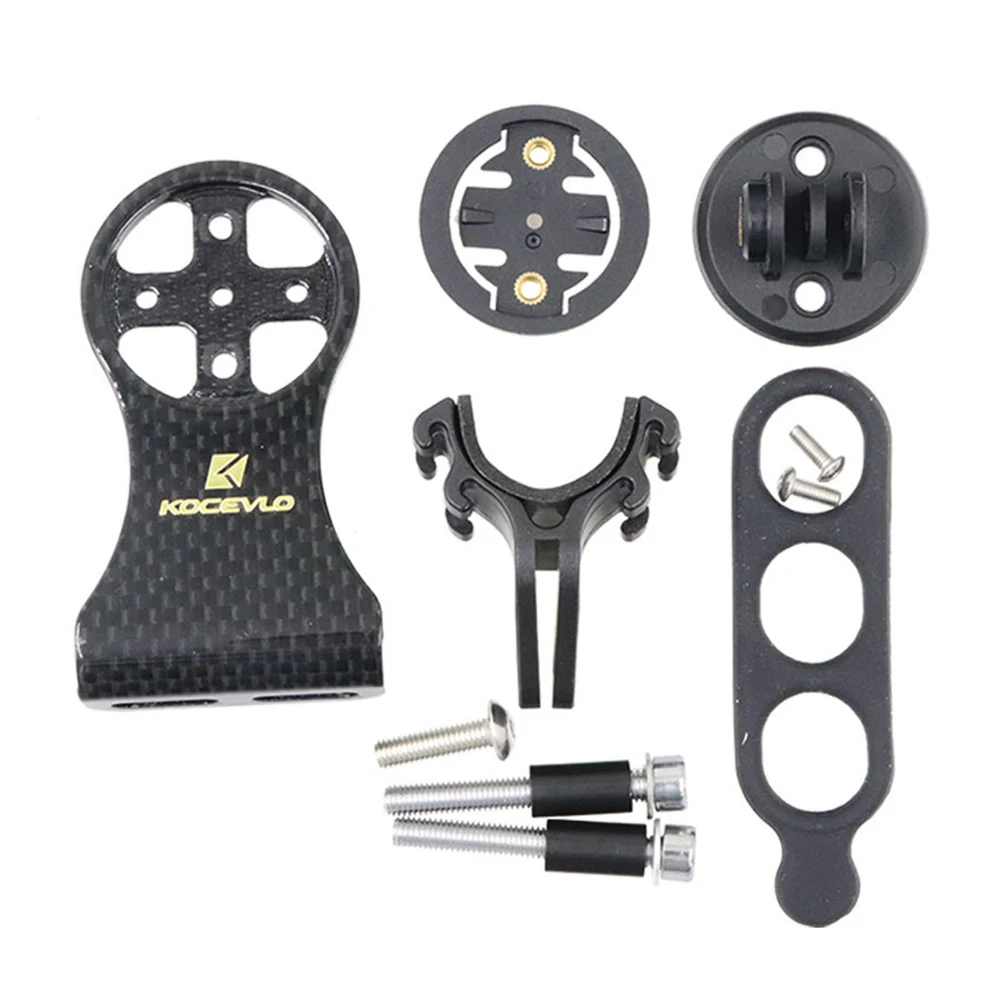 

Bicycle Stem Lengthened Carbon Fiber Stopwatch Stopwatch Stand ForGarmin-gopro Road Mountain Bike Bicycle Accessories