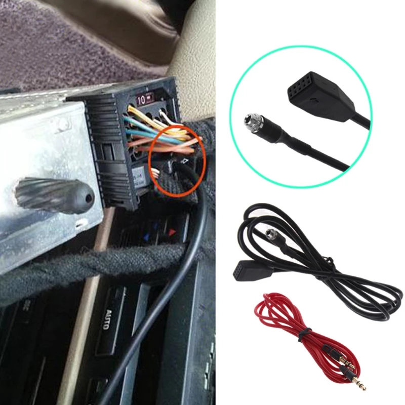 

Interface Adapter MP3 Music Cable Car o AUX 3.5mm For E39 E53 X5 E46 T3EF