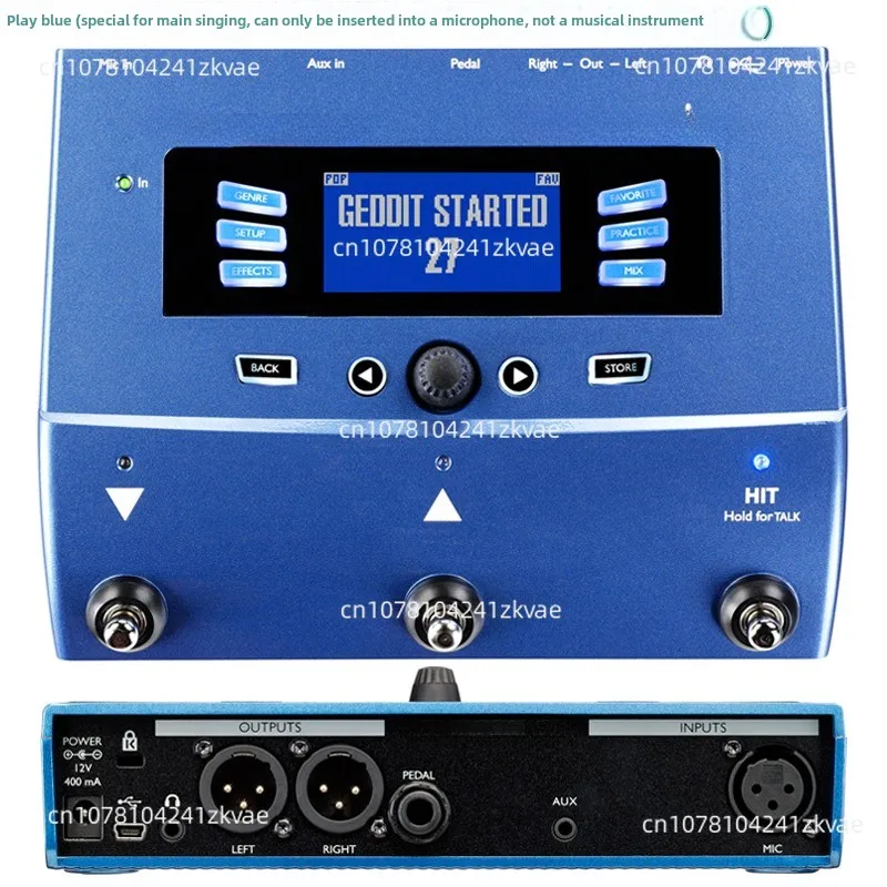 Вокальная и акустическая гитара с 3 кнопками эффектами вокальной акустической